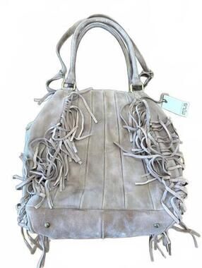 NWT New Mjus Side Fringe Handbag Sundance Catalop Frontier Belle Bad